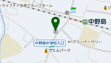 川崎信用金庫中野島支店の地図画像