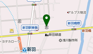 川崎信用金庫新羽支店の地図画像