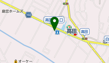 さわやか信用金庫高田支店の地図画像