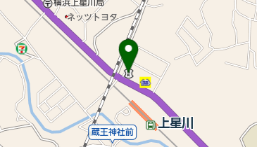 城南信用金庫上星川支店の地図画像