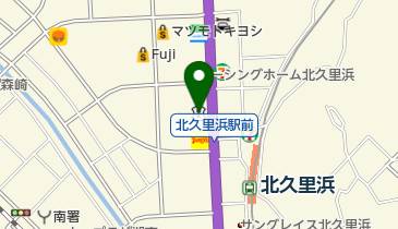 湘南信用金庫北久里浜支店の地図画像