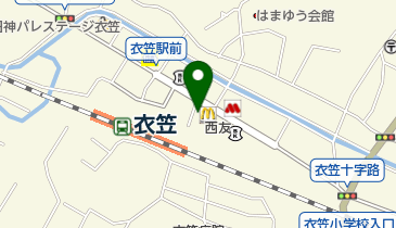 湘南信用金庫衣笠支店の地図画像