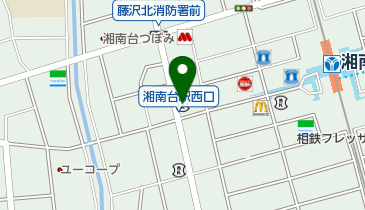 城南信用金庫湘南台支店の地図画像