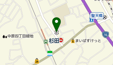 湘南信用金庫杉田支店の地図画像