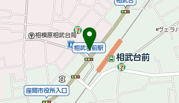 城南信用金庫相武台支店の地図画像
