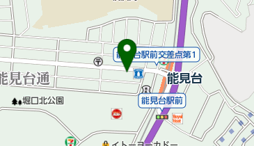 湘南信用金庫能見台支店の地図画像