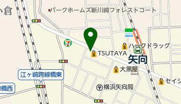 湘南信用金庫矢向支店の地図画像