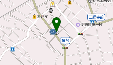 中南信用金庫伊勢原支店の地図画像