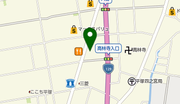 中南信用金庫四之宮支店の地図画像