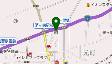 中南信用金庫茅ケ崎支店の地図画像