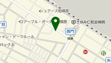 多摩信用金庫相模原支店の地図画像