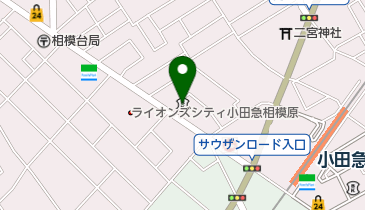 平塚信用金庫相模台支店の地図画像