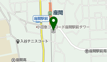 平塚信用金庫座間支店の地図画像