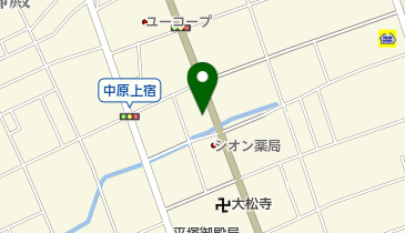 平塚信用金庫中原支店の地図画像