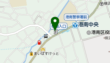 かながわ信用金庫港南支店の地図画像