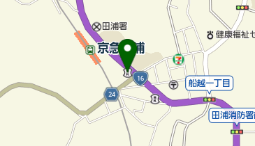 かながわ信用金庫田浦出張所の地図画像