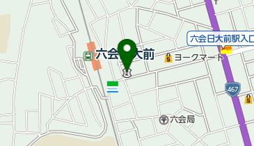 かながわ信用金庫六会支店の地図画像