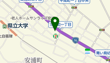 かながわ信用金庫安浦支店の地図画像