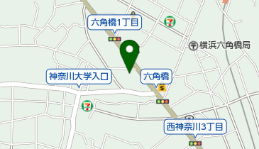 かながわ信用金庫六角橋支店の地図画像