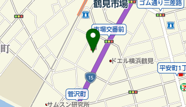 横浜信用金庫市場支店の地図画像