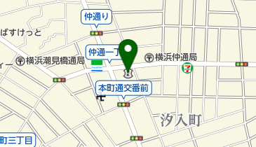 横浜信用金庫潮田支店の地図画像