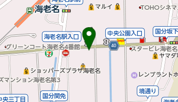 横浜信用金庫海老名支店の地図画像