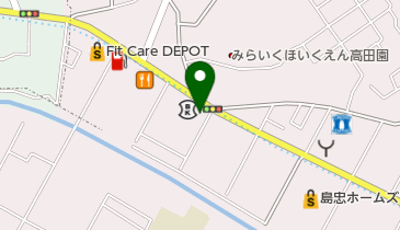 横浜信用金庫高田支店の地図画像