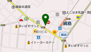 横浜信用金庫綱島支店の地図画像