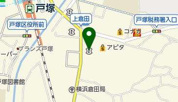 横浜信用金庫戸塚東口支店の地図画像