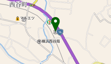 横浜信用金庫西谷支店の地図画像