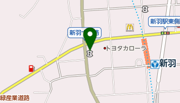 横浜信用金庫新羽支店の地図画像