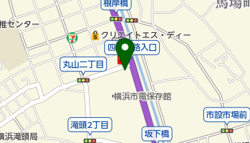 横浜信用金庫根岸橋支店の地図画像