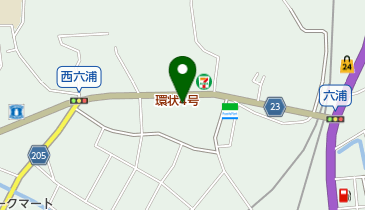 横浜信用金庫六浦支店の地図画像