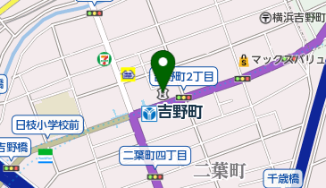 横浜信用金庫吉野町支店の地図画像