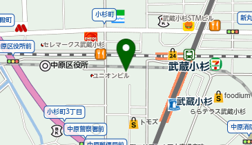 川崎信用金庫武蔵小杉支店」(川崎市中原区-信用金庫-〒211-0063