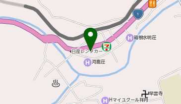 さがみ信用金庫湯本支店の地図画像