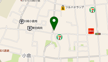 川崎信用金庫加瀬支店の地図画像