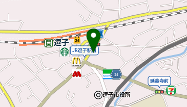 かながわ信用金庫逗子支店の地図画像