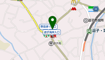 かながわ信用金庫逗子支店の地図画像