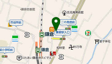 三菱UFJ銀行逗子支店の地図画像