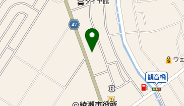 JAさがみ綾瀬支店の地図画像