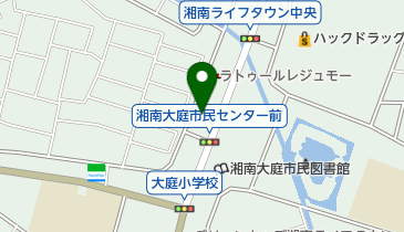 JAさがみ大庭支店の地図画像