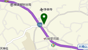 JAよこすか葉山大楠支店の地図画像