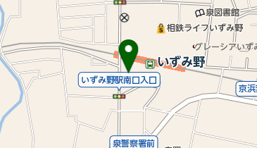 JA横浜いずみ野駅前支店の地図画像