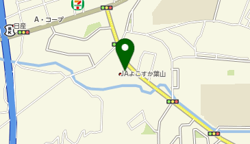 JAよこすか葉山長井支店の地図画像