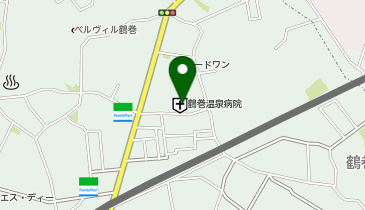医療法人社団三喜会鶴巻温泉病院の地図画像