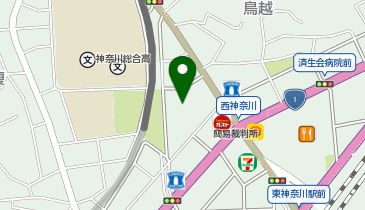済生会東神奈川リハビリテーション病院の地図画像