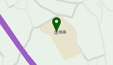 神奈川県立旭高校の地図画像