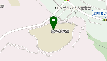 神奈川県立横浜栄高校の地図画像