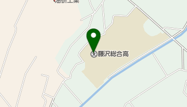 神奈川県立藤沢総合高校の地図画像